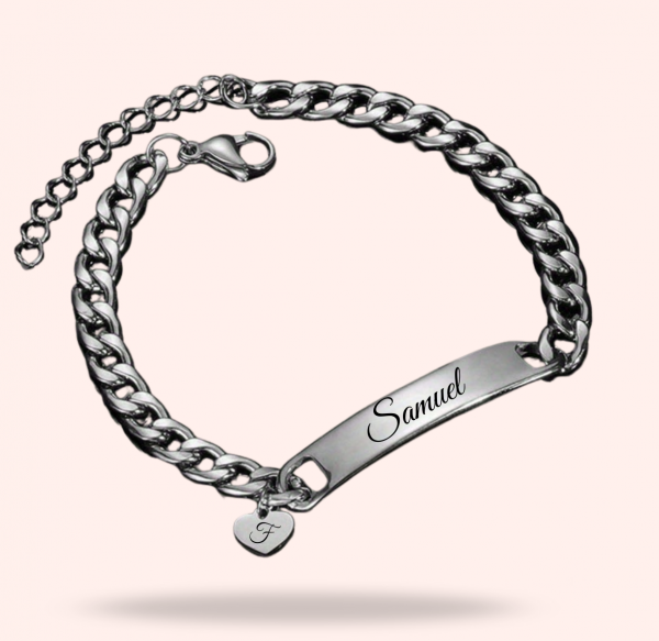 Bracelet Élias – Gravure – Image 3