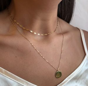Collier Louna – gravure