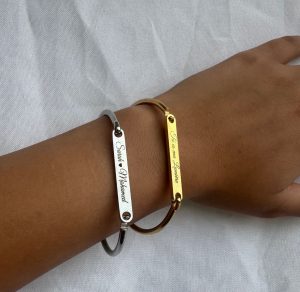 Bracelet Éden – gravure